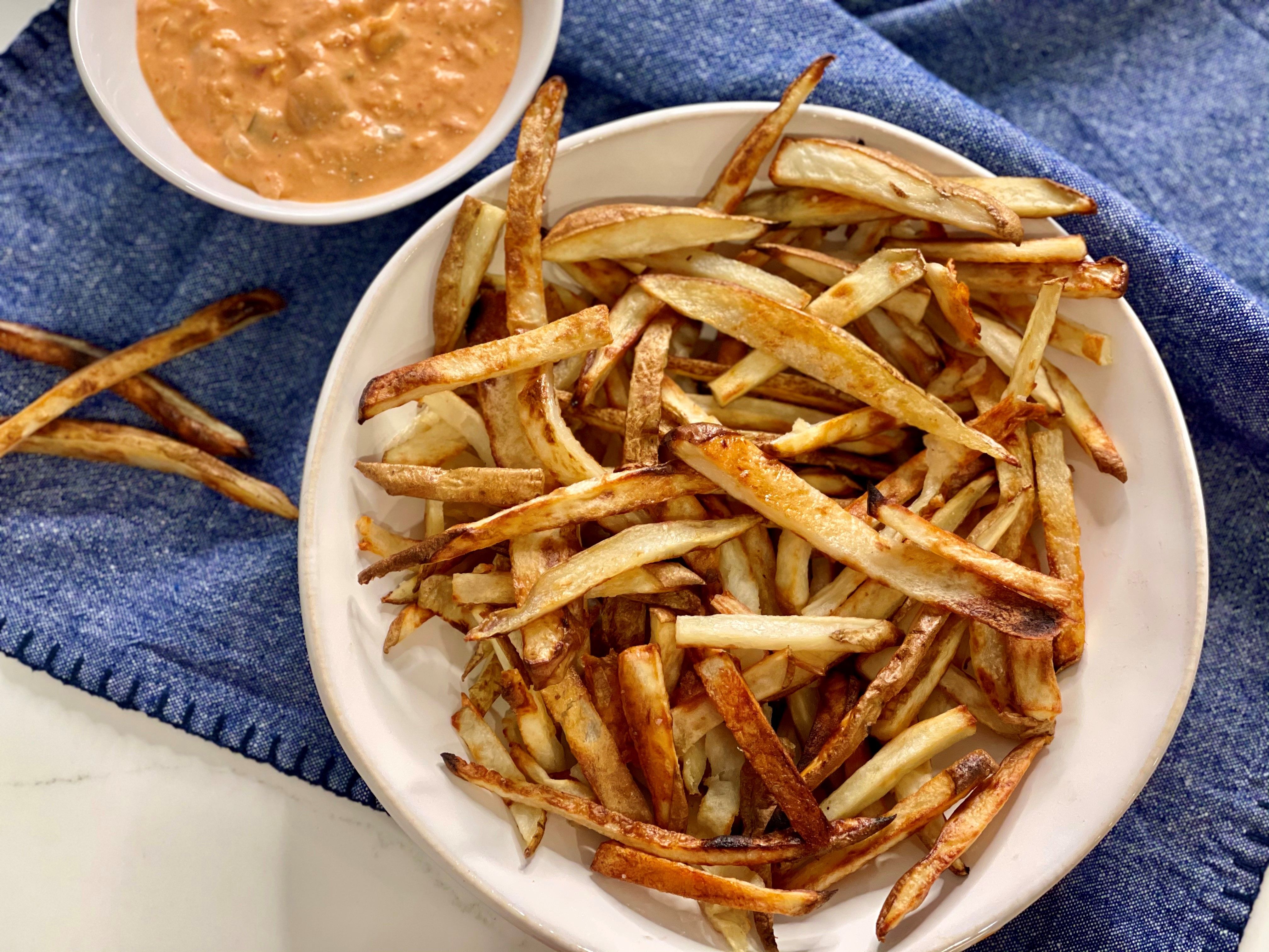 Oven baked french fries