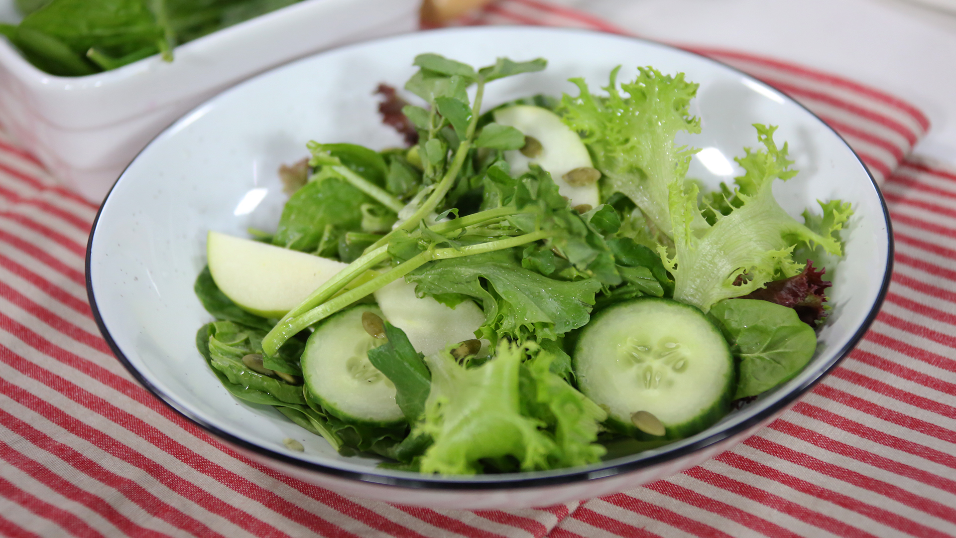 All-green salad
